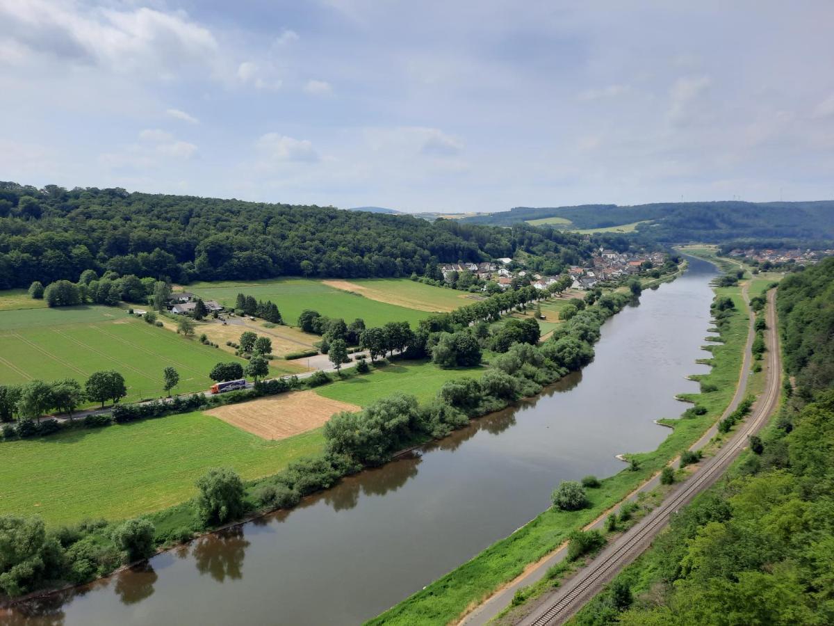 Ferienhaus Am Weserberglandsee Lauenforde Εξωτερικό φωτογραφία
